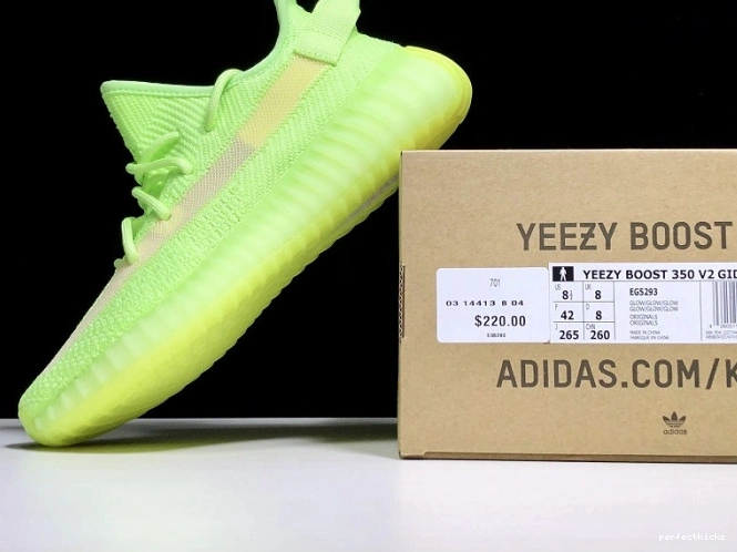 EG5293 350 in Yeezy Dark Boost Adidas V2 the Glow 0717